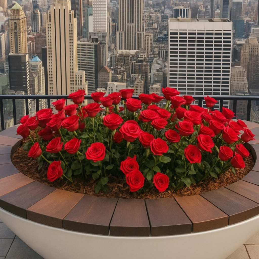 Tree surround planters